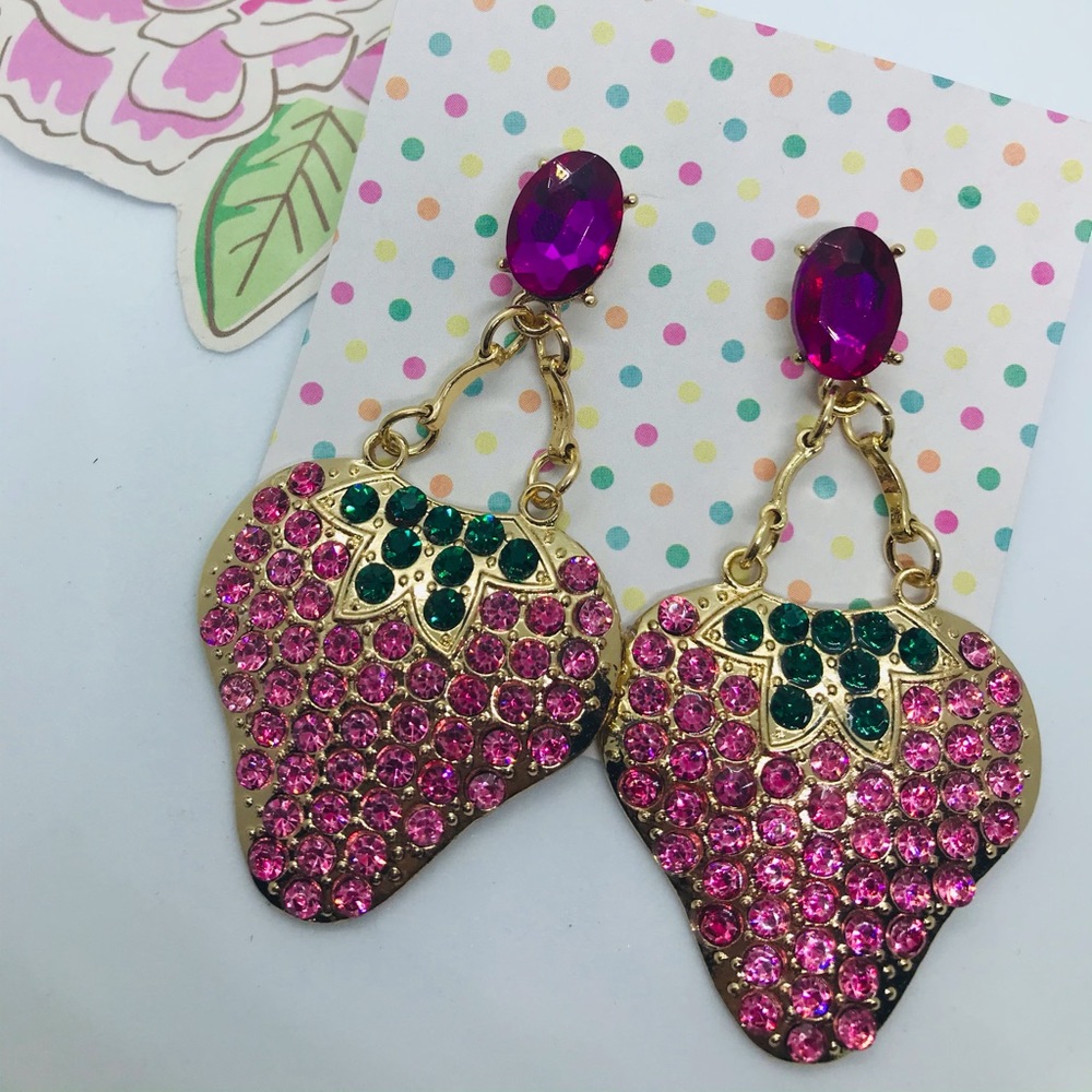 Strawberry Earrings